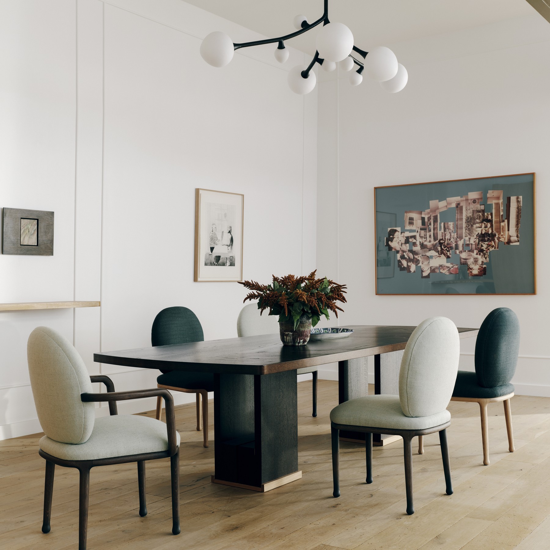 Chaise Biseau — Accoudoirs par Hartis
